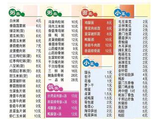 养生粥的外卖单