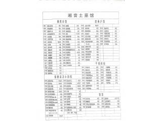 湘音土菜馆的外卖单